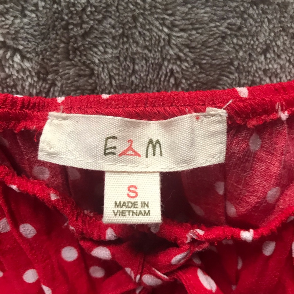 Polka dot top - Picture 2 of 3